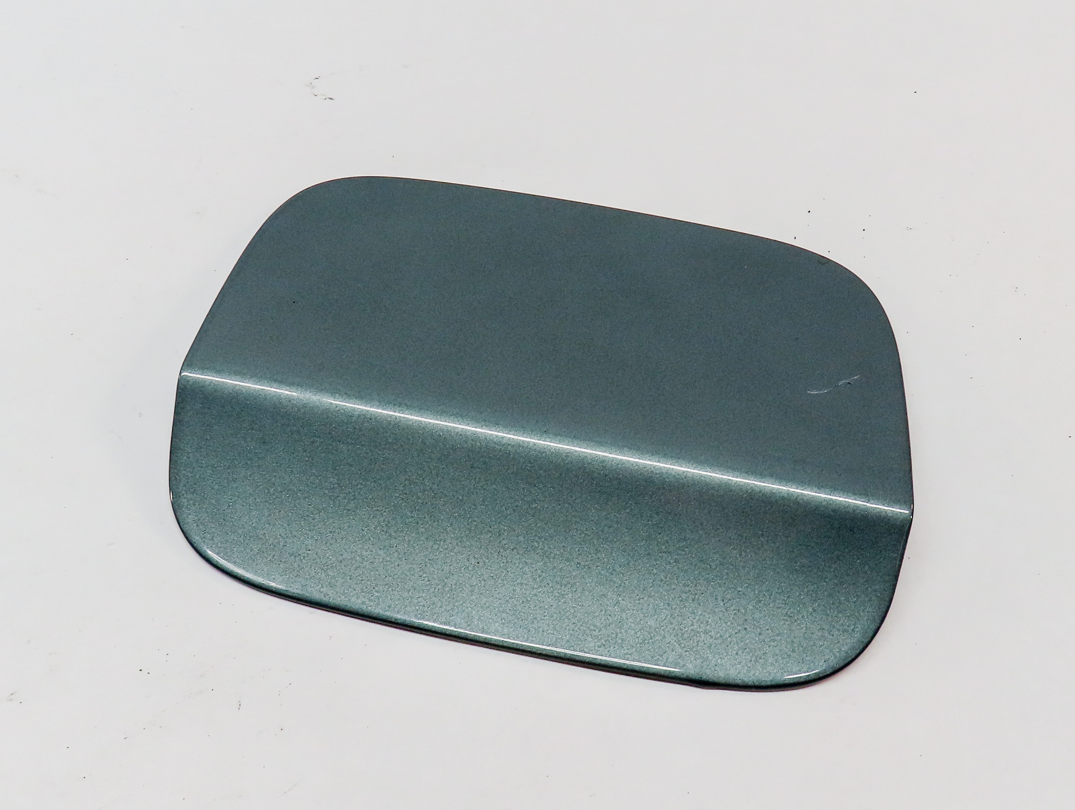 2007-2013 BMW X5 (E70) FUEL TANK FILLER FLAP GAS TANK DOOR TRIM PANEL (GREEN) — exact item pictured